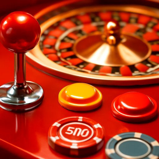 BA999 roulette wheel and chip